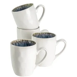 Mäser Kaffeebecher-Set, Steinzeug Frozen