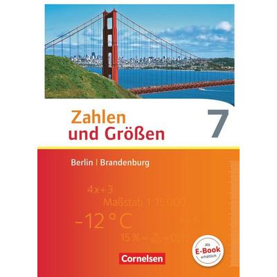 Zahlen und Größen 7. Schuljahr. Schülerbuch Berlin und Brandenburg, Gebundene Ausgabe von Ines Knospe,Udo Wennekers,Martina Verhoeven,Hans-Willi