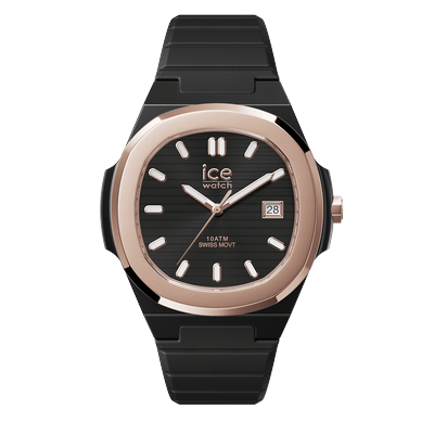 Quarzuhr ICE-WATCH "ICE power - PW7", schwarz, schwarz, Armbanduhren, Herren, Quarzuhr, Armbanduhr, Herrenuhr, Silikonarmband, analog, Tag