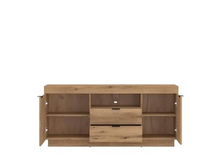 möbelando Lowboard >DELAMAR< in Coast Evoke Eiche Dekor - 146x66,6x39,6 (BxHxT)