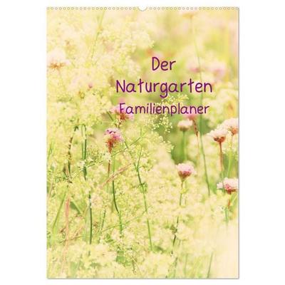 Der Naturgarten Familienplaner (Wandkalender 2026 DIN A2 hoch), CALVENDO Monatskalender