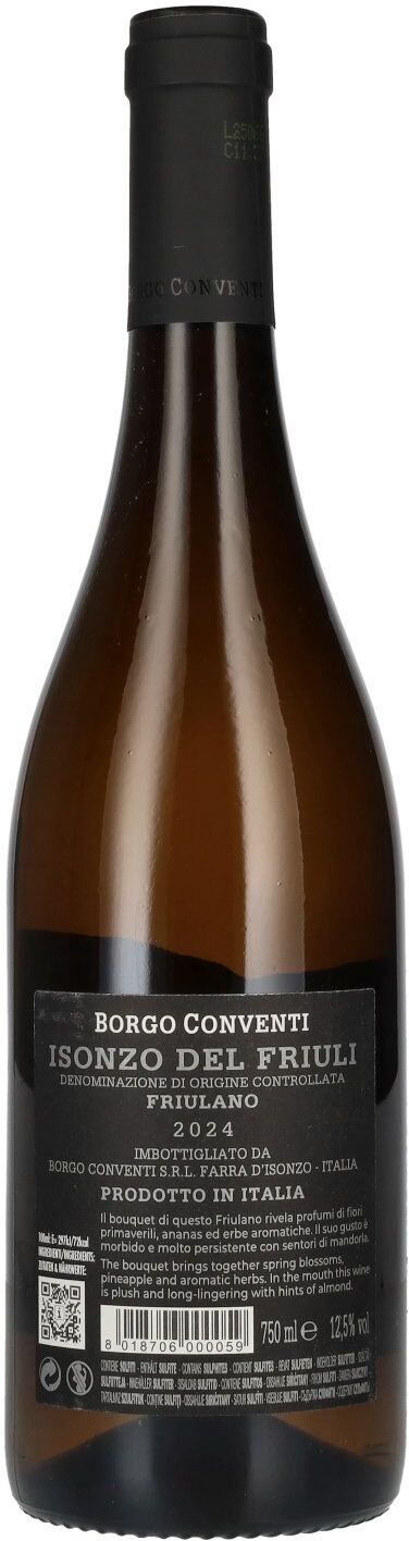 Borgo Conventi FRIULANO Isonzo Del Friuli DOC 2024 12,5% Vol. 0,75l