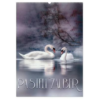 Pastell-Zauber (Wandkalender 2026 DIN A2 hoch), CALVENDO Monatskalender