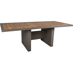 Tisch BRAGA 220 cm, weidengrau