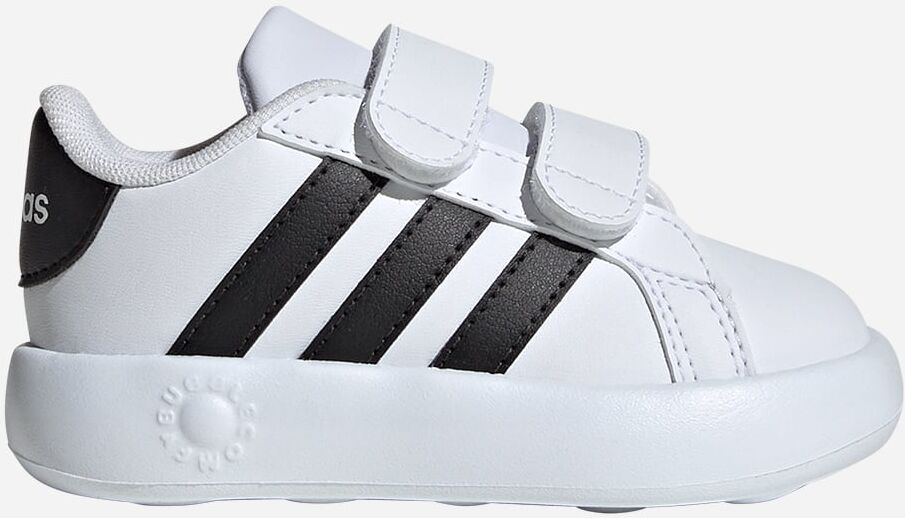 Adidas Core Grand Court 2.0 Jr - Scarpe Sneakers - Bianco 25