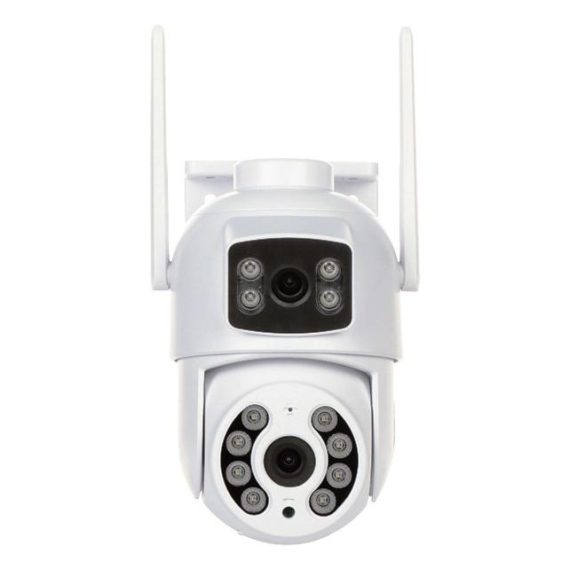 APTI PODWÓJNA KAMERA IP OBROTOWA ZEWNĘTRZNA APTI-W21SD3-TUYA Tuya Smart Wi-Fi, - 1080p : 3.6&nbsp,mm (1920 x 1080 Pixels) (APTI-W21SD3-TUYA)