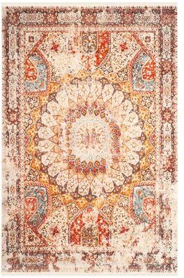 SAFAVIEH Vintage Distressed Boho Persian Rena Oriental Polyester Rug with Fringe