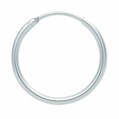 Paar Creolen ADELIA´S "Damen Silberschmuck 1 Paar 925 Silber Ohrringe / Creolen Ø 9 mm", silber, Ohrringe, Damen, Damen, Silber 925 (Sterlingsilber), 925 Sterling Silber Silberschmuck für Damen