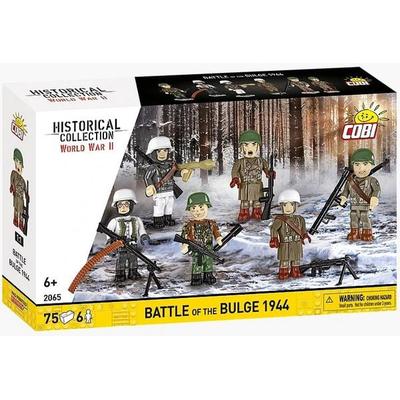 COBI Historical Collection 2065 - Battle of the Bulge, WWII, Figurenset, 75/6 Klemmbausteine