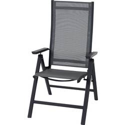 Siena Garden S83264 Gartenstuhl Aluminium Anthrazit (matt), Grau