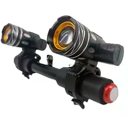 Wiederaufladbare LED-Scheinwerfer mit Lenker