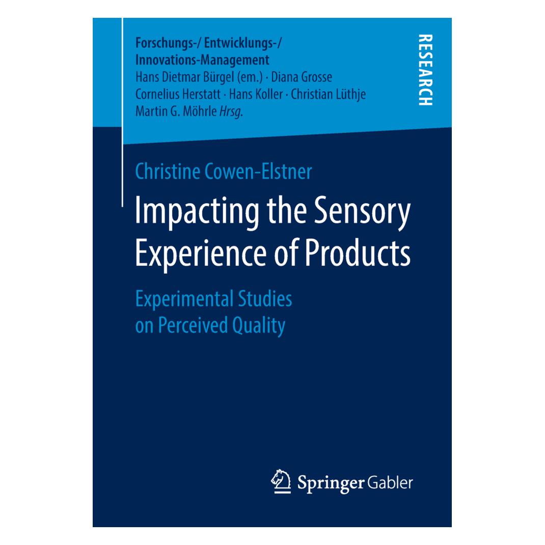 Springer Impacting the Sensory Experience of Products (Englisch, Christine Cowen-Elstner) (55971841)