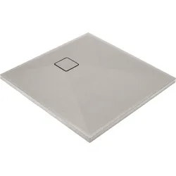 Neuesbad Quadratische Duschwanne Beige Granit, 80x80 cm NB1DEKQR542B1