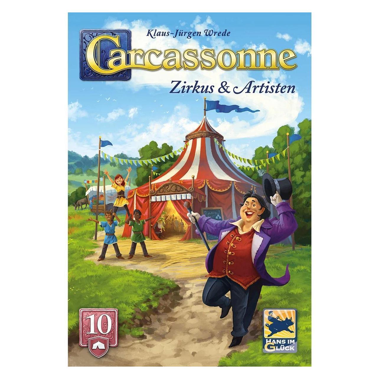 Hans im Glück Carcassonne - Zirkus & Artisten (d) (Deutsch, 2 - 6 Spieler) (HIGD0140)