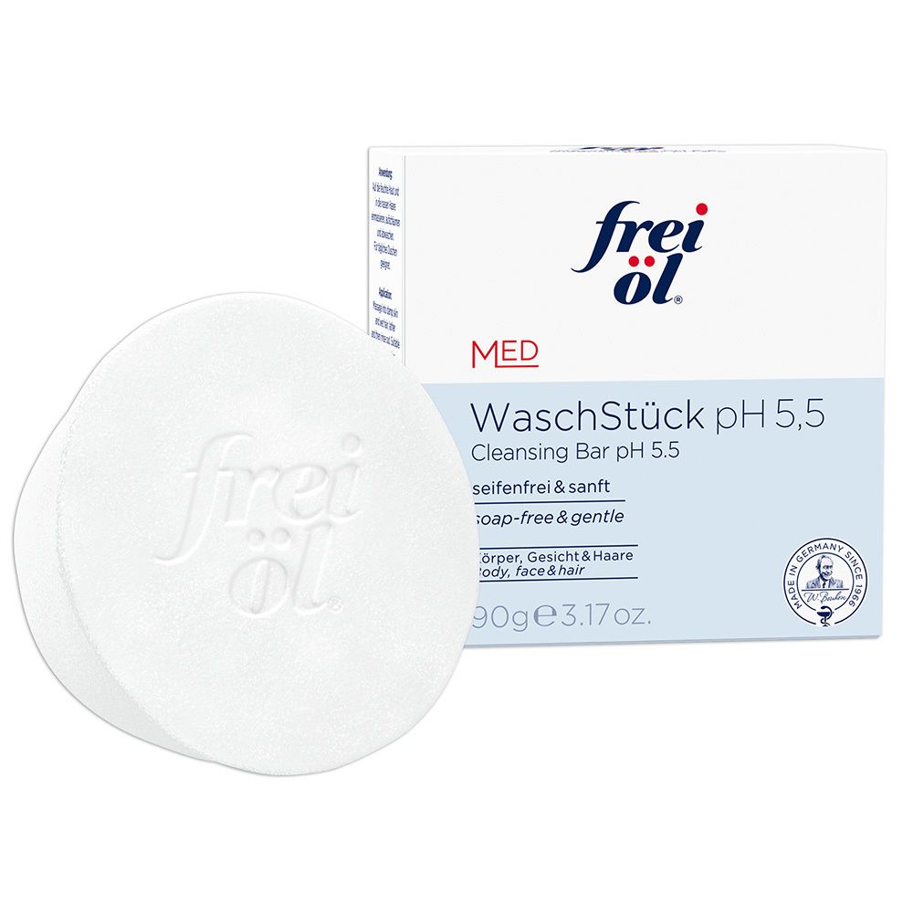 Frei ÖL WaschStück pH 5,5 Körper Gesicht Haare 90 g Seife