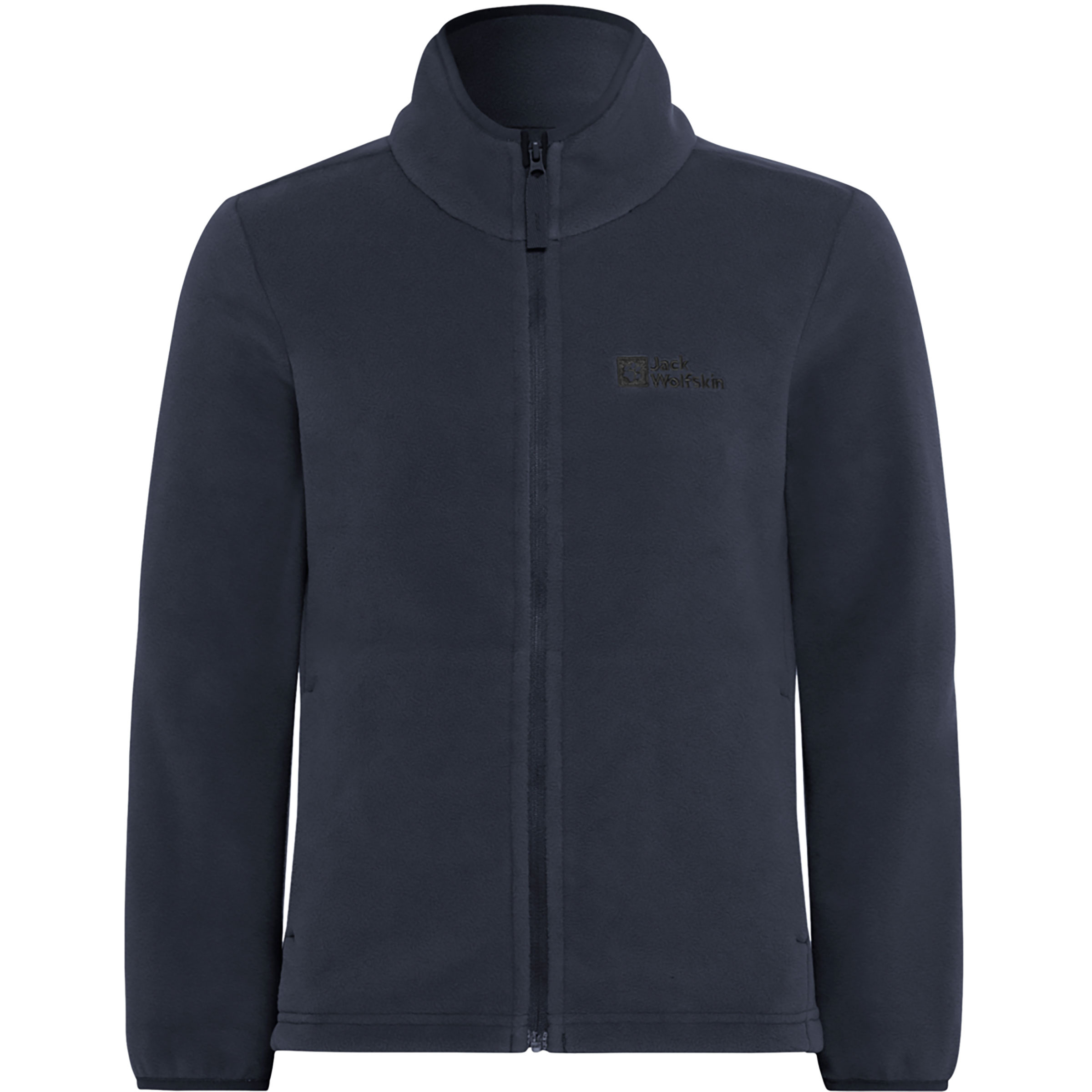 Jack Wolfskin Taunus Kinder Fleecejacke blau Größe 128 Trekking