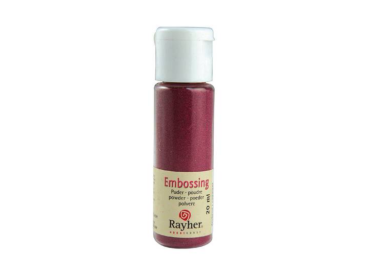 Rayher Embossing-Puder Bordeaux 20 ml