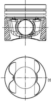 KOLBENSCHMIDT Kolben 40809620
