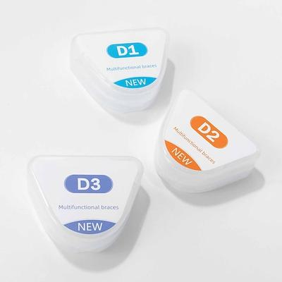 Nachtschiene zur Korrektur von Zahnfehlstellungen bei Erwachsenen, TPE-Zahnspange zur Behandlung von Über- und Unterbiss, Anti-Knirsch-Schiene für die Nacht, komfortable herausnehmbare Zahnschiene