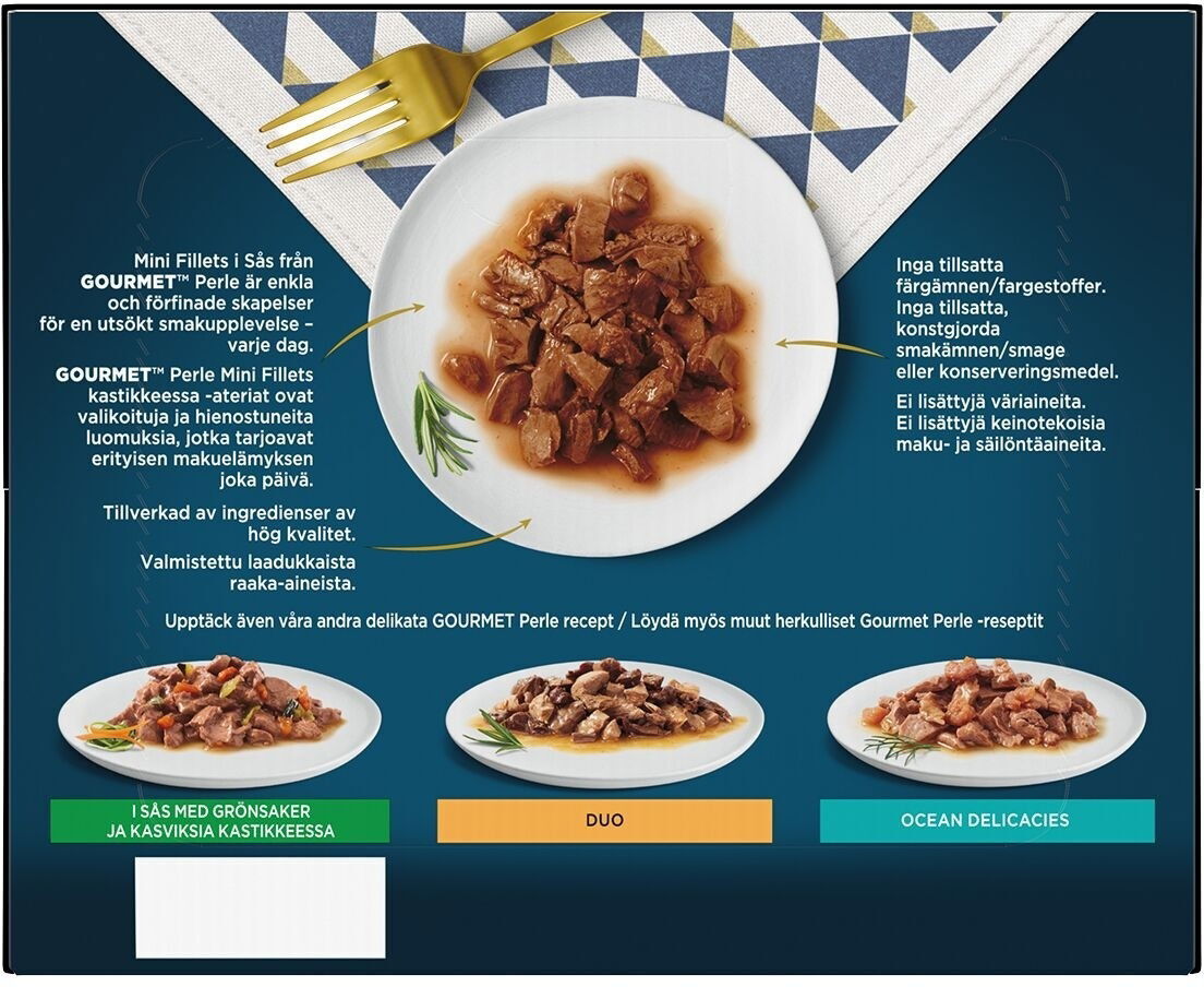 Gourmet Perle Mini Fillets I Sås Multipack 24x85 G