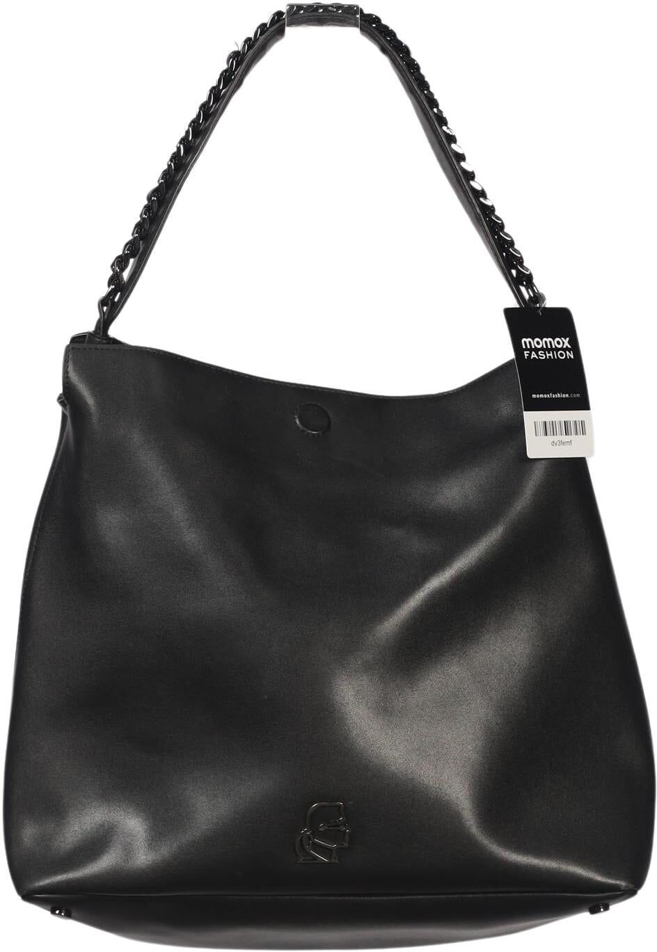 Karl by Karl Lagerfeld Damen Handtasche gross Leder, Schwarz, Leder - Second Hand