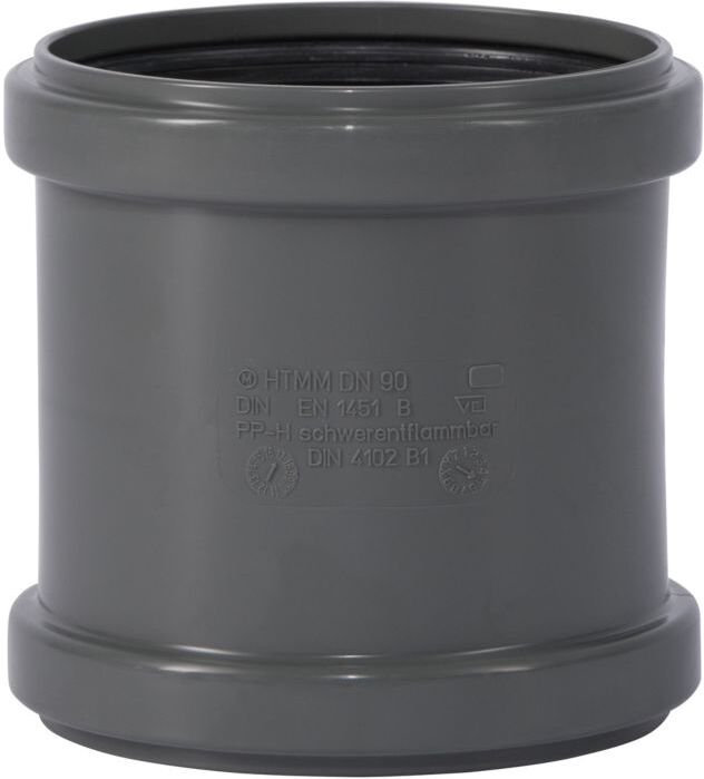 Ostendorf HTsafe HTsafe-Doppelmuffe 174510 DN/OD 90