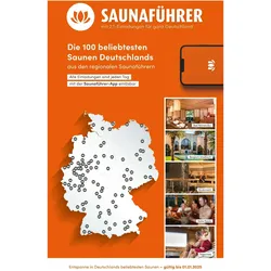 Best of Saunaführer - Die 100 beliebtesten Saunen Deutschlands, Ratgeber von Thomas Wiege