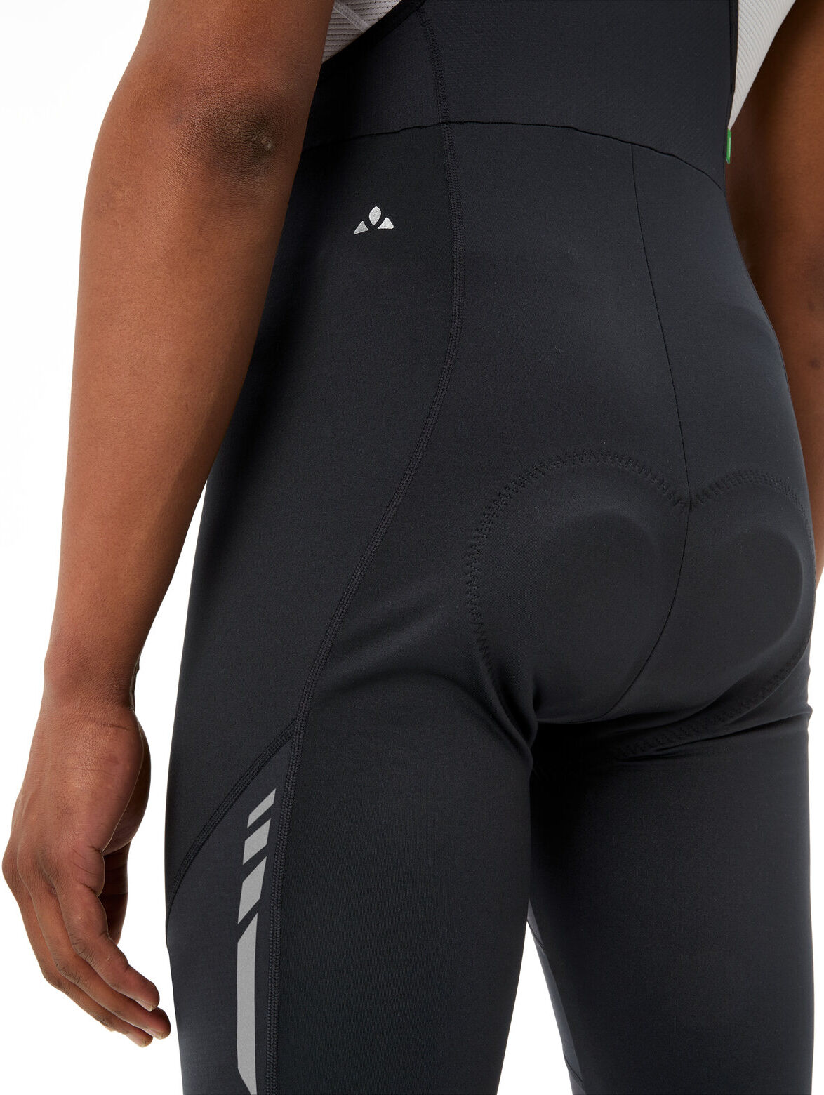 Radhose VAUDE, Herren, Gr. 3XL, N-Gr, schwarz, Obermaterial: 88% Polyester, 12% Elasthan, unifarben, Hosen Radhose, ergonische Schnittführung, atmungsaktiv