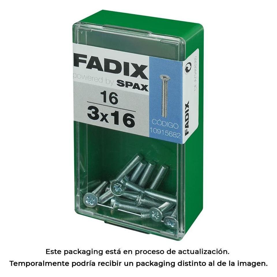Fadix Box s 16 unit. metric screw cp m 3x16mm (16 Schrauben pro Stück) (49376926)