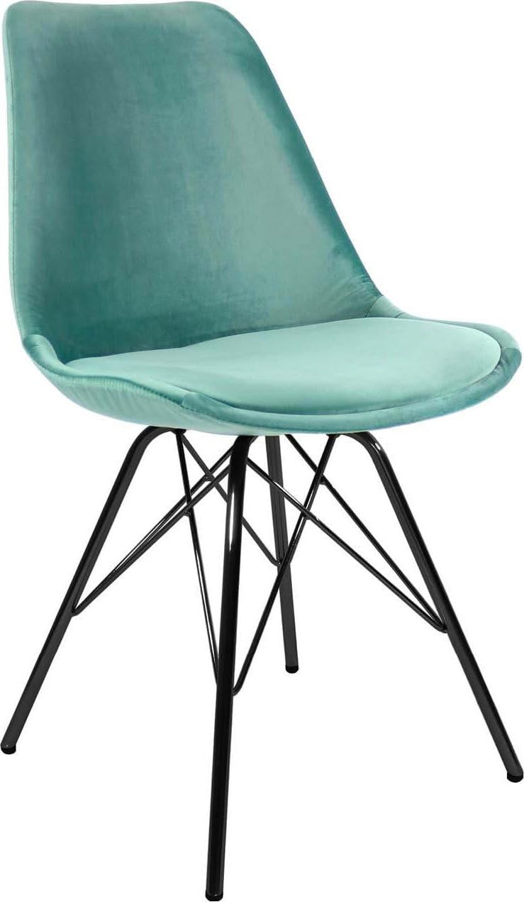 Kick Collection Eetkamerstoel Velvet - Mintgroen