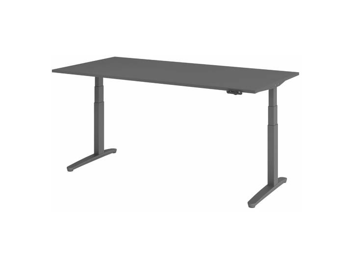 XBHM 2E GG 200x100 Schreibtisch elektrisch höhenverstellbar 200 x 100 elektrisch höhenverstellbar Graphit
