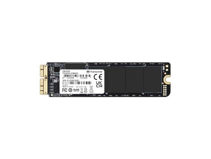 Transcend TS240GJDM850 240GB JetDrive 850 NVMe PCIe Gen3 x4 SSD