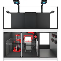 Red Sea REEFER MAX 625 G2+ System Aquarium mit Unterschrank Weiß
