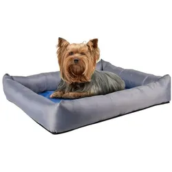Default Flamingo - Cooling basket with gel 50x40x8,5CM (Hund), Hundebett + Katzenbett