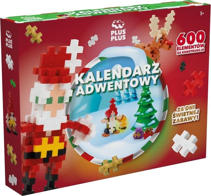 Plus-Plus Adventskalender met 600 elementen