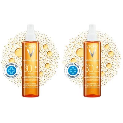 Vichy Capital Soleil Cell Protect Oil LSF 30 2x 2x200 ml Öl
