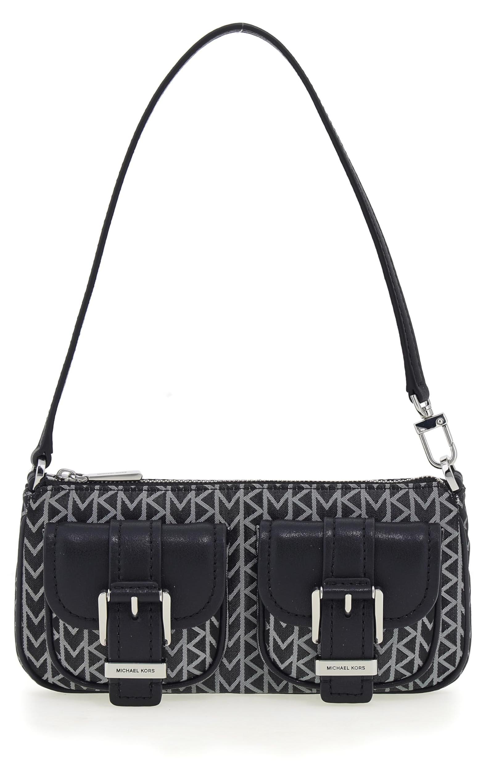 Michael Kors Sm Conv Pouchette Black