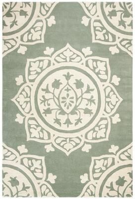 SAFAVIEH Handmade Bella Abby Modern Floral Wool Rug