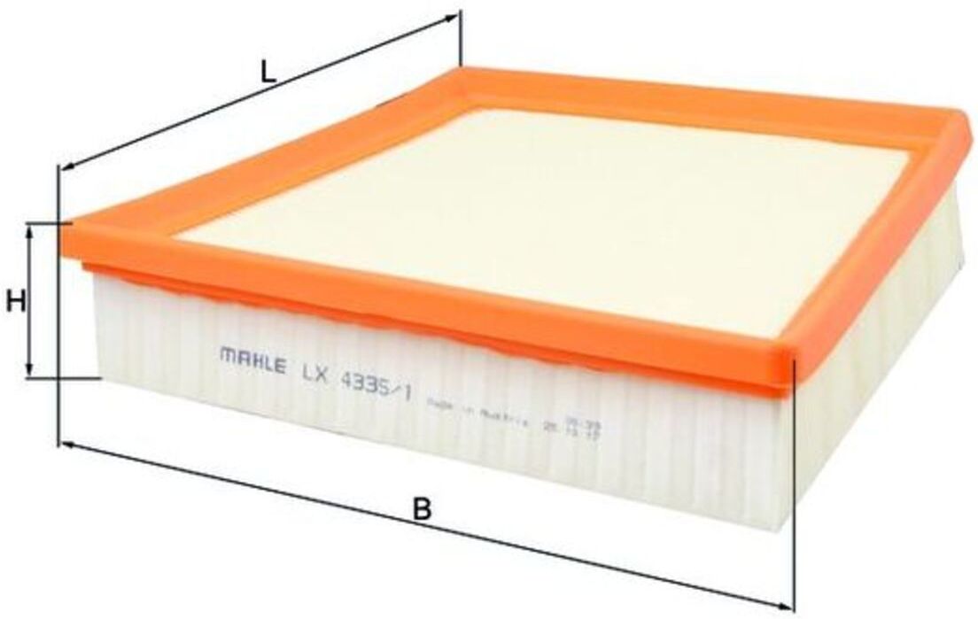 Luftfilter MAHLE KNECHT LX 4335/1