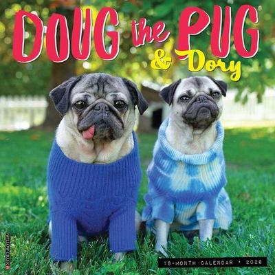 Doug the Pug & Dory 2026 Wall Calendar