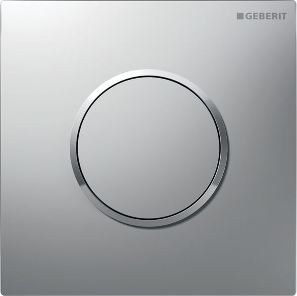 Geberit contrôle urinoir Typ 10 116015KN1 pneumatique, chromé satiné