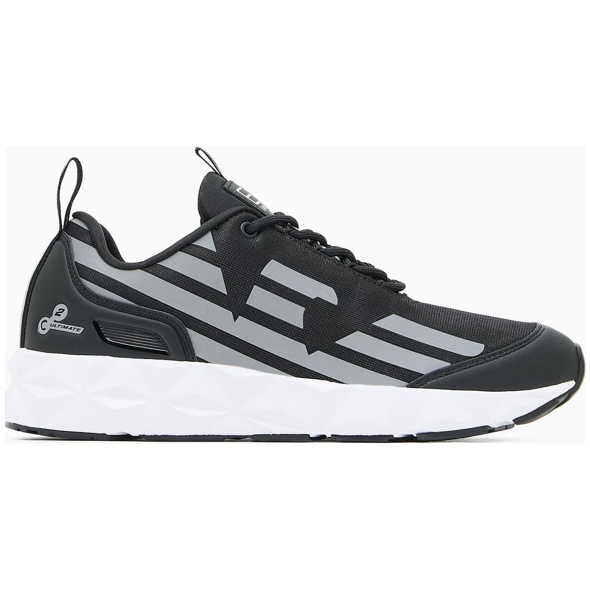 EA7 Sneaker - Sneaker Ultimate C2 Kombat NEW black+silver (N763) 4.5 X8X217 XK433-N763-4.5