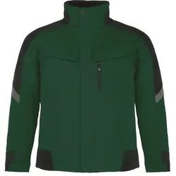 Arbeitsjacke "LARS" - XXL - grün/schwarz