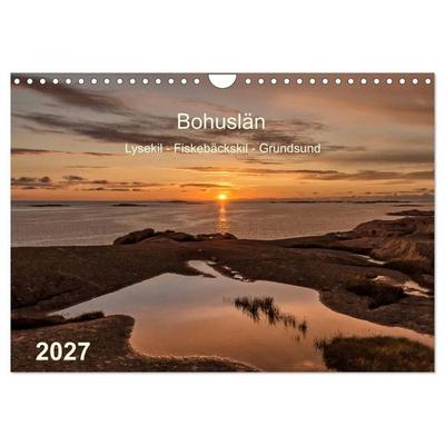 Bohuslän. Lysekil - Fiskebäckskil - Grundsund (Wandkalender 2027 DIN A4 quer), CALVENDO Monatskalender