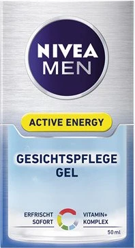 Nivea MEN Active Energy Gesichtspflege Gel 50ml x2 2x50 ml
