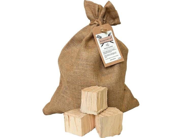 Esdoorn Chunks 1\,5kg BBQ Rookhout Maple