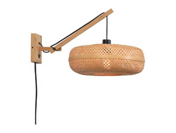 Applique bambou naturel 2 bras L55cm