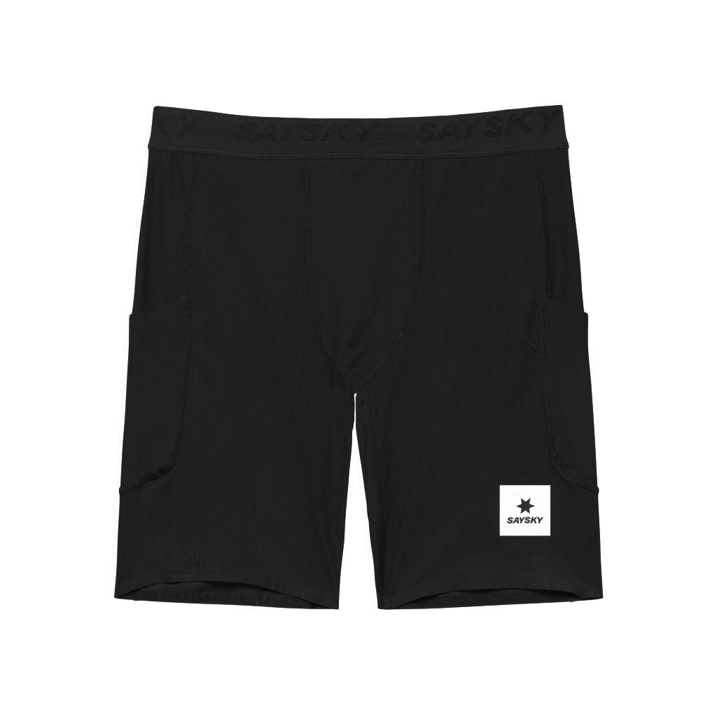 Saysky Herren Combat+ Rib Short Tights 8" schwarz