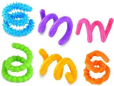 Useful Little Things Textured Sensory Fidget Sticks 6pcs