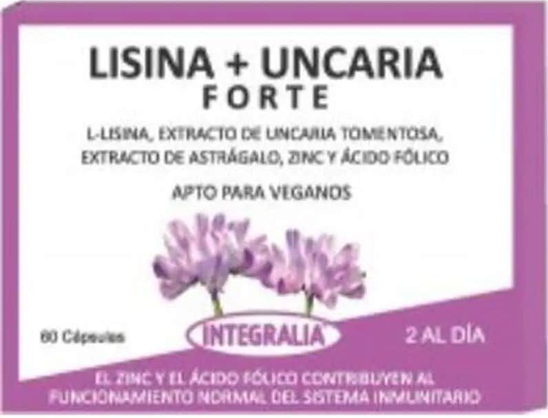 INTEGRALIA Lisina + Uncaria Forte 60 caps
